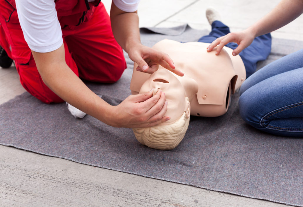 First aid training