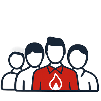 Inhouse-Brandschutzgruppe Icon