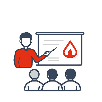 Schulung bei Ihnen Icon