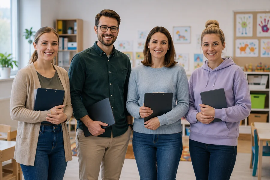Schulungen für Kitas, Schulen und Betreuung