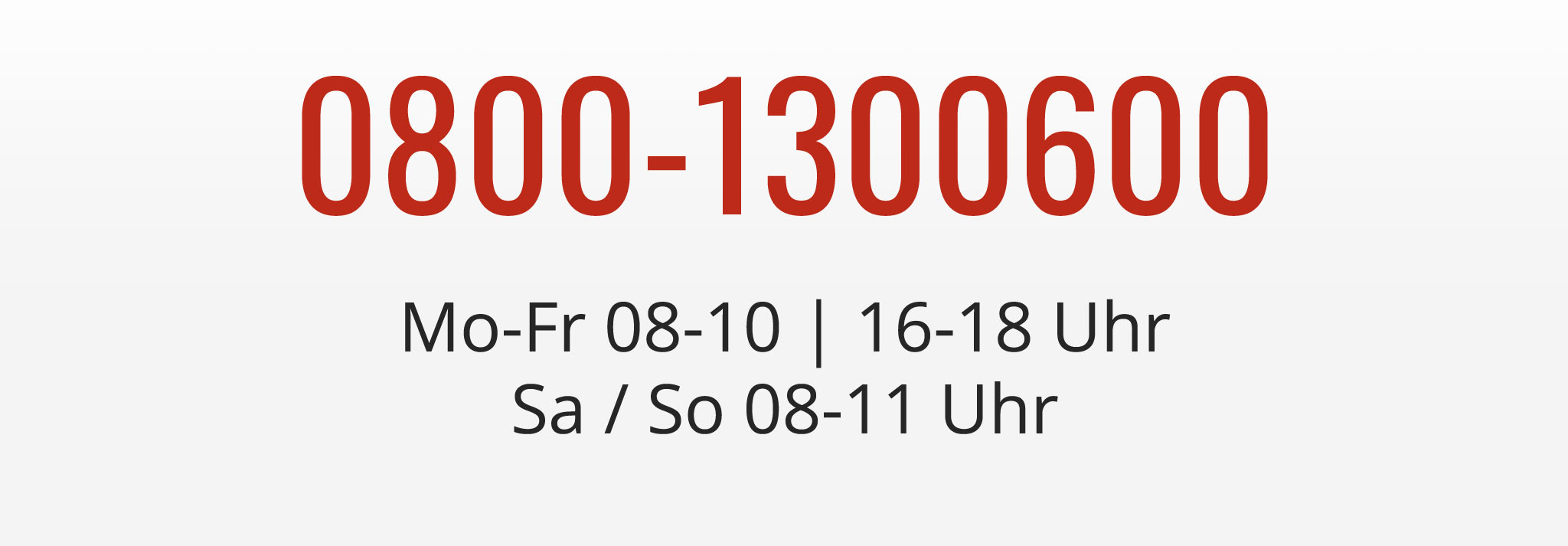 Telefonnummer 0221 / 29205400
